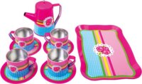 Bino Toys: Scarlett fém kávézó és teázó készlet tálcával