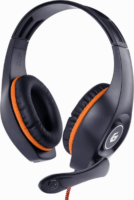 Gembird GHS-05 Gaming Headset - Fekete/Narancssárga