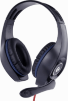 Gembird GHS-05 Gaming Headset - Fekete/Kék