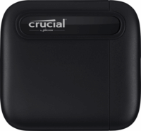 Crucial 2TB X6 Portable USB 3.1 Gen2 Külső SSD - Fekete