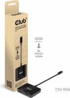 Club3D USB-C - Dual HDMI Video elosztó