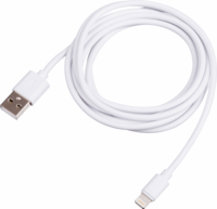 Akyga USB-A apa - Lightning apa Adat- és töltőkábel 1.8m - Fehér