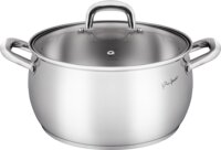 Lamart LT1161 Shape 22cm Fazék fedővel - Inox