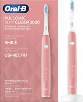 Oral-B Pulsonic Slim Clean 2000 elektromos fogkefe - pink