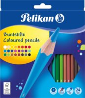 Pelikan:Lakkozott vegyes színű színes ceruza (24 db / csomag)