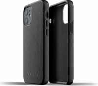 Mujjo Full Leather Apple iPhone 12 mini Bőrtok - Fekete