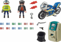 Playmobil Rendőrség: Motor a pénztolvaj nyomában