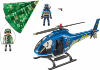 Playmobil Rendőrség: Helikopteres ejtőernyős-üldözés