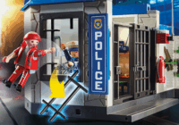 Playmobil Rendőrség: Menekülés a börtönből