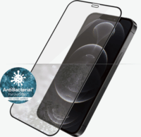 PanzerGlass Edge-to-Edge Anti-Bacterial Apple iPhone 12/12 Pro Edzett üveg kijelzővédő - Fekete
