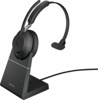 Jabra Evolve2 65 (UC, USB-A, Töltőállomás) Bluetooth Mono Headset Fekete