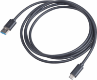 Akyga USB-A apa - USB-C apa Adat- és töltőkábel 1.8m - Fekete