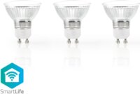 Nedis SmartLife LED Bulb Izzó 5 W 360 lm GU10 - Meleg Fehér