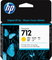 HP 712 Eredeti Tintapatron Sárga