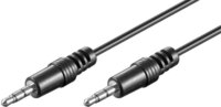 Goobay 51659 - Audio kábel 2.5m (3.5mm jack apa - 3.5mm jack apa)