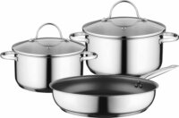 Bosch HEZ9SE030 Topf-Set Edények és serpenyő fedéllel - Inox