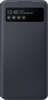 Samsung Galaxy A42 gyári LED View Cover Flip Tok - Fekete