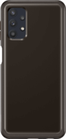 Samsung Galaxy A32 5G gyári Soft Clear Cover Tok - Fekete