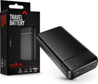 Maxlife MXPB-01 Powerbank 20000mAh 12W (2.4A / 5V) - Fekete