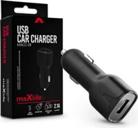 Maxlife MXCC-01 Autós USB gyorstöltő (5V / 2.1A) Fekete