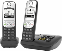 Gigaset A690A Duo Asztali Telefon - Fekete