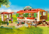 Playmobil Póni tábor lakókocsival
