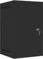 Lanberg 10" Fali rack szekrény 9U 280x310mm - Fekete