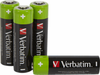 Verbatim 49517 NiMH 2500mAh AA Újratölthető Ceruzaelem (4db/csomag)