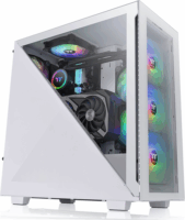 Thermaltake Divider 300 TG ARGB Snow Számítógépház - Fehér