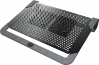 CoolerMaster - Notepal U2 Plus V2 17" notebook hűtő - Fekete