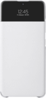 Samsung Galaxy A32 gyári S View Wallet Cover Tok - Fehér