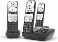 Gigaset A690A Trio Asztali Telefon - Fekete