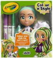 Crayola: Colour n Style Friends - Jade színezhető baba készlet