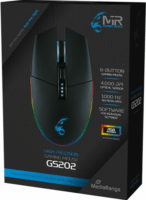 MediaRange MRGS202 USB Gaming Egér - Fekete