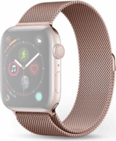 Devia Apple Watch S1/2/3/4/5/6/SE Fém szíj 42/44mm - Rózsaarany