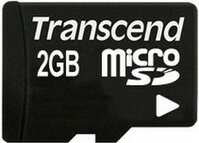 Transcend 2GB microSD memóriakártya