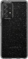 Spigen Liquid Crystal Samsung Galaxy A52 / A52 5G Ütésálló Hátlap - Átlátszó csillámos