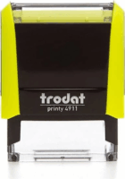 Trodat 4911 Printy 4.0 bélyegző - Neon sárga