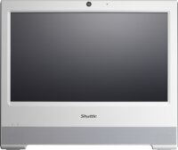 Shuttle X50 V7 15.6" Barebone Touch AIO PC Fehér