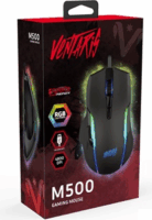 Ventaris M500 RGB USB Gaming Egér - Fekete