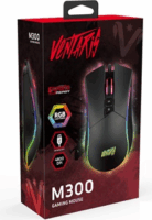 Ventaris M300 RGB USB Gaming Egér - Fekete