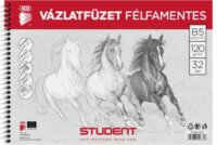 ICO Student 32 lapos B5 félfamentes vázlatfüzet