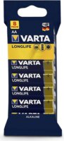 Varta VR0017 Longlife Alkaline mangán AA Ceruzaelem (8db/csomag)