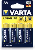 Varta VR0016 Longlife Alkaline mangán AA Ceruzaelem (4db/csomag)