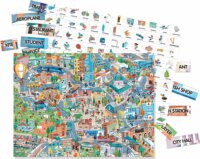 Headu: Tanulj könnyen angolul Város logikai puzzle