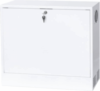 Stalflex 19" Fali rack szekrény 3U 500x600mm - Fehér