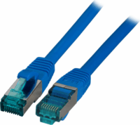 EFB S/FTP CAT6a Patch kábel 0.25m Kék