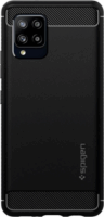 Spigen Rugged Armor Samsung Galaxy A42 5G Ütésálló Tok - Fekete