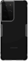 Nillkin Nature Samsung Galaxy S21 Ultra Szilikon Tok - Fekete-átlátszó