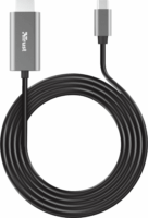 Trust Calyx USB-C - HDMI kábel 1.8m Fekete